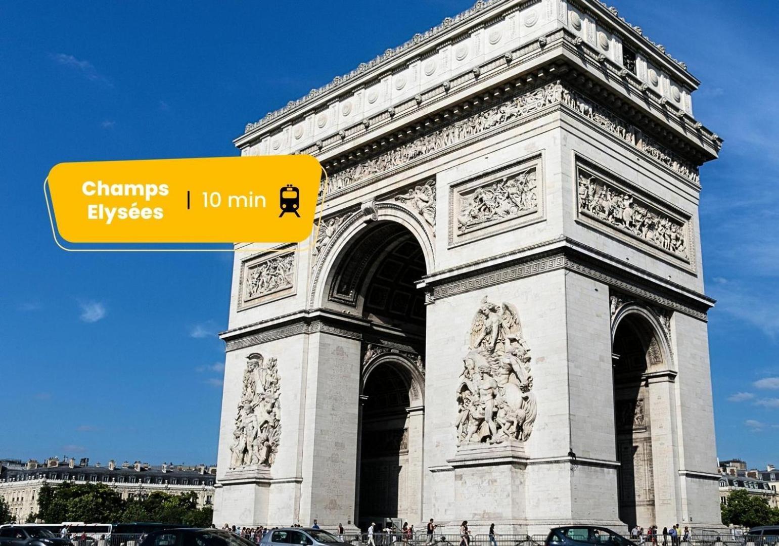 129 Suite Haim - Superbe Appartement A Paris. 외부 사진
